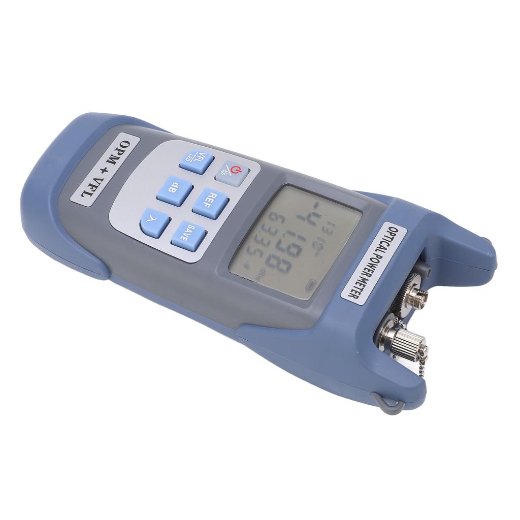 Optical Power Meter Integrated Red Light Source 7 Wavelengths Automatic Shutdow Fiber Tester with LED Light 15MW 15KM