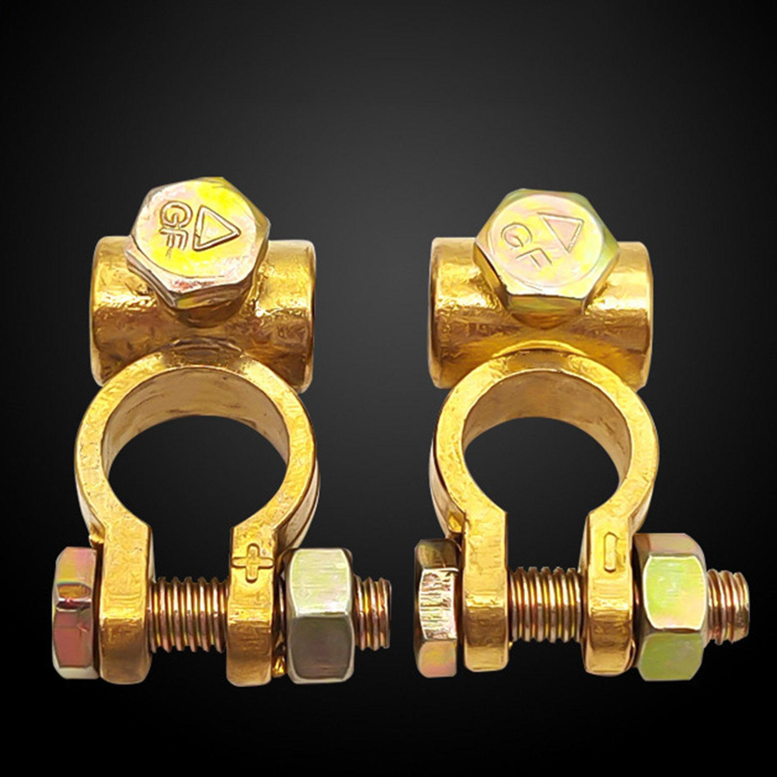 

2 шт. Клеми роз’єму акумулятора. Кінцеві затискачі для автомобіля Tube Heads