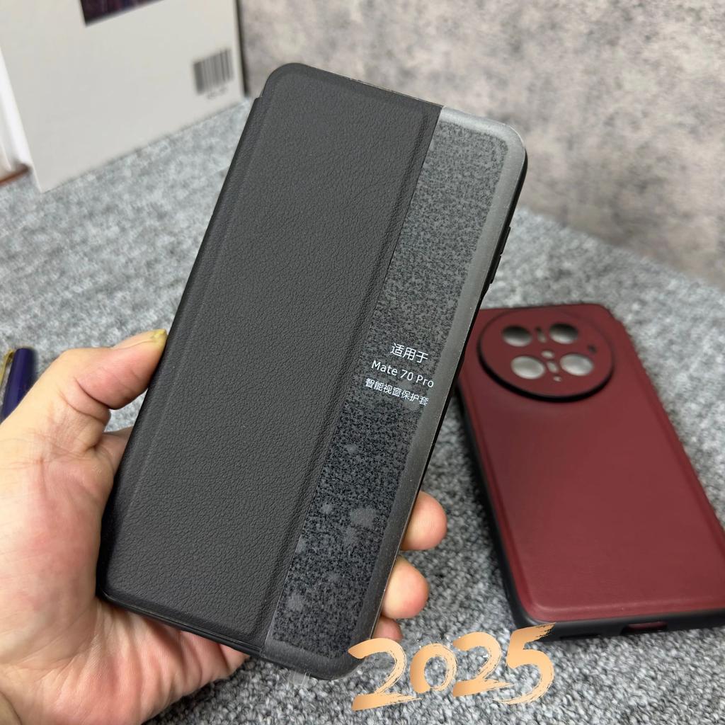 Applicable To Huawei Mate11pro Mobile Phone Case Smart Window Flip Leather Case 11rs Lens All-inclusive Anti-drop Protection +