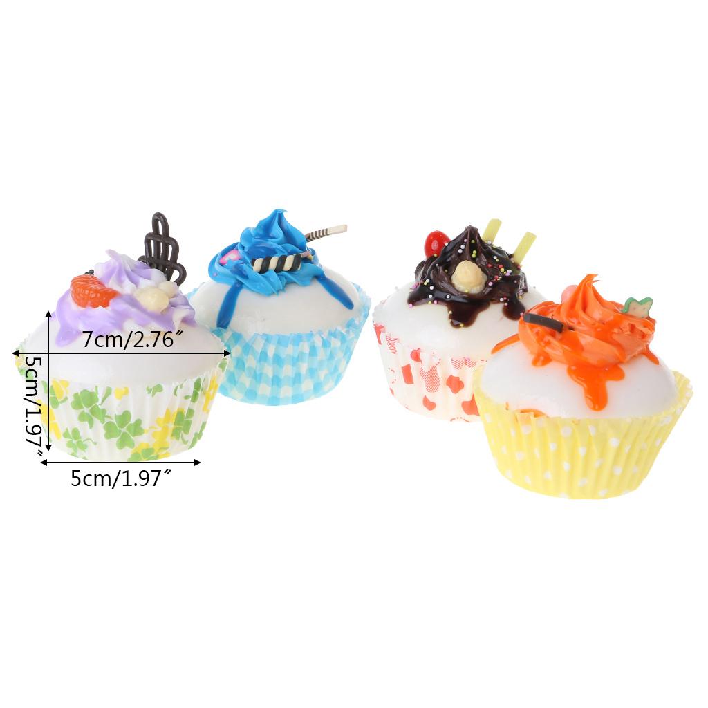 Realistisches Künstliches Falsches Kuchen Cupcake Modell Tasse Auslage Fotografie Requisiten Handwerk