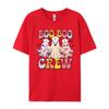Groovy Boo Boo Crew Nurse Funny Ghost Halloween Nurse Casual 3D Printed T-Shirt for Men Pure Cotton Tops Shirts Funny Tee