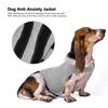 Pet Dog Anti Anxiety Jacket Keep Calm Stress Relief Clothes with Hook&loop Back Reflective