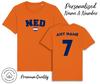 Nederland T-shirt 2024 Gepersonaliseerde Naam en Nr Volwassene Kinderen Baby, Voetbal Euro
