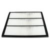 Black Air Filter Direct Fit Easy Installation. Plastic Plug-and-play