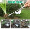 Set da 3 pezzi di diserbante in acciaio inossidabile ispessito, 3 pezzi, Estrattore di erbacce per una facile rimozione delle erbacce, Strumenti per diserbare