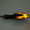 Pair of Motorcycle Bike Turn Signal LED Lights Direction Indicator Lamp Universal