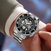 Men's Watch Fully Automatic Mechanical Watch Hollow Fashion Waterproof Student Male Watch Water Ghost Series Tourbillon Clock