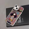 Luxury Make UP Mirror Phone Case For iPhone 11 13 16 Pro Max 14 15 12 16 Plus XR X XS 16promax 15promax Cute Girls Covers Funda