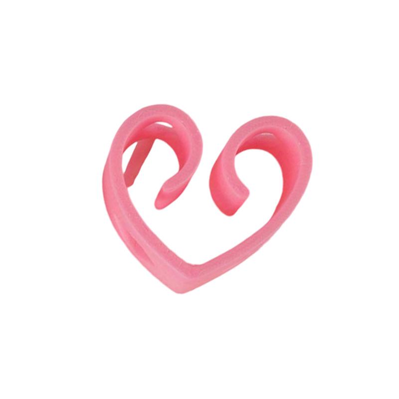 

Многоразовые тренажеры для палочек в форме сердца для обучения взрослых и детей, нескользящие, с шарнирным соединителем, портативные палочки для практики