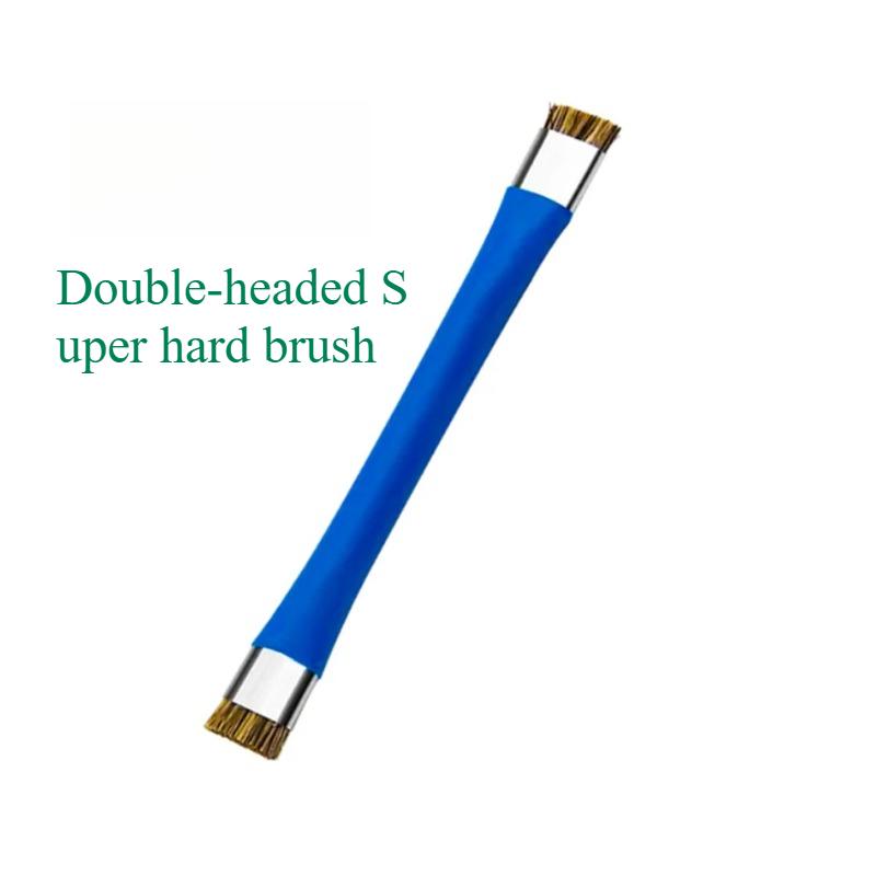 SUNSHINE SS-022B SS-022A Perie Sigură Antistatică Perie Curățare Placă de Bază PCB pentru Kit Instrumente Reparație Telefon Mobil Set Dublu Cap