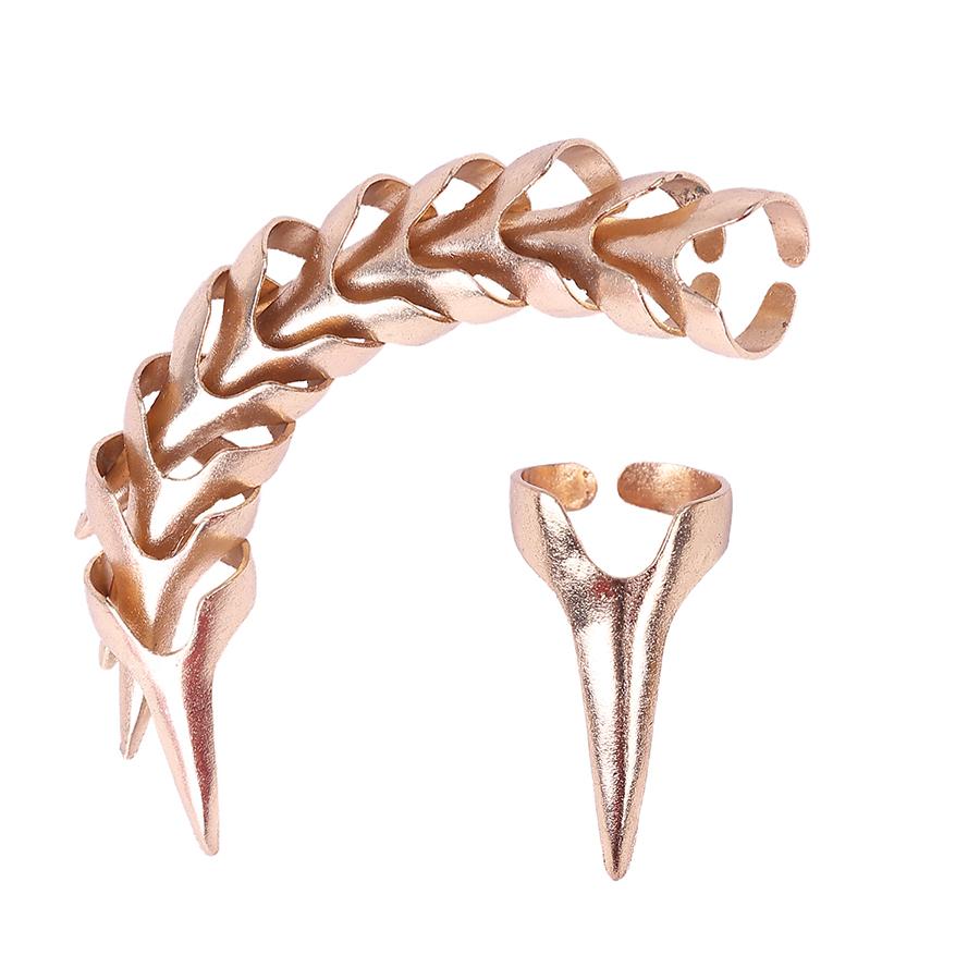 Hair Parting Tool For Finger For Braiding Hair Barber Accessories 10Pcs Hair Selecting Tools Metal Finger Parting Ring Hair