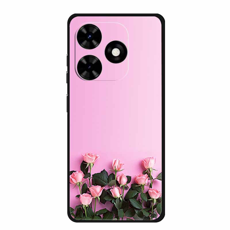 Case For Tecno Spark Go 2024 Animals Painted TPU Silicone Soft Phone Cover for Spark Go2024 BG6 Protector Wolf Shockproof Para