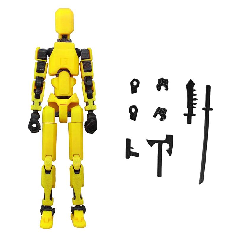 Multi-Jointed Movable Shapeshift Robot 2.0 3D Printed Mannequin Dummy 13 Action