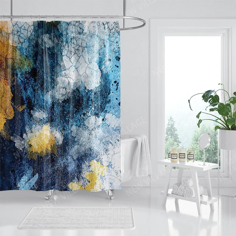 Waterproof Fabric Shower Curtains Bathroom Curtain Accessories Bath Curtain for Shower 180x200cm 240*200 Anime Boho Decoration