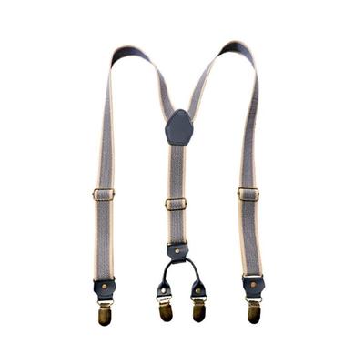 Bretelle Regolabili Stile Vintage Clip Antiscivolo a Y Elastico Morbido Larghezza 2,5 cm Accessorio per Adulti