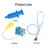 Children Doctors Toy Pretend Play Toys Doctor Nurse Coat Simulated Stethoscope Role-playing Games Festival Gift for Kids TMZ