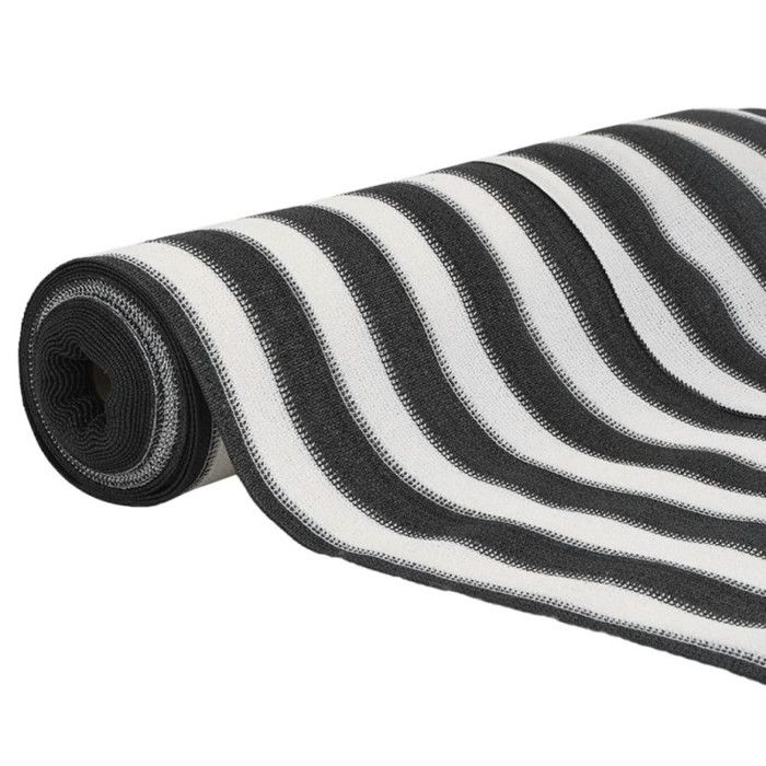 VidaXL Anthracite and White Privacy Screen Net 1.8x25 M HDPE 75 G/m² 4003663