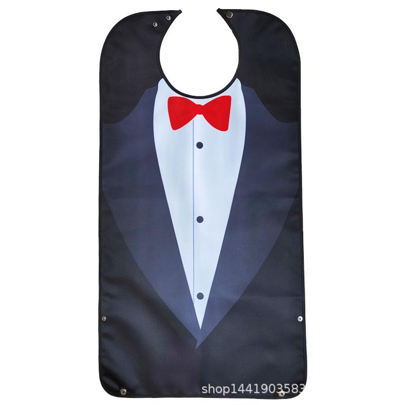 Waterproof Adult Bib for Seniors - Ideal for Mess-Free Meals