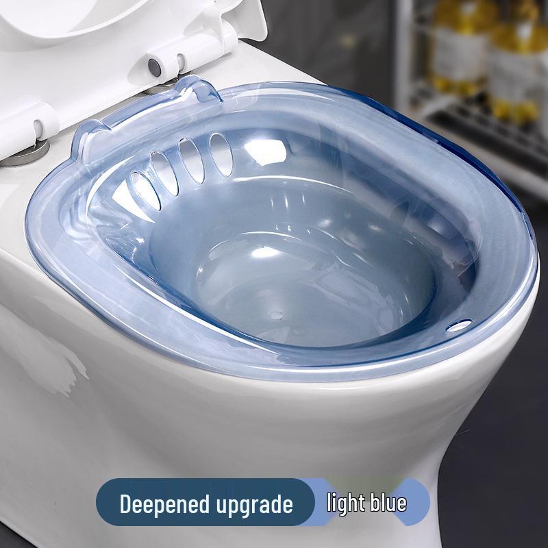 Прозорий жіночий біде-умивальник - Конструкція без необхідності присідати для легкого миття