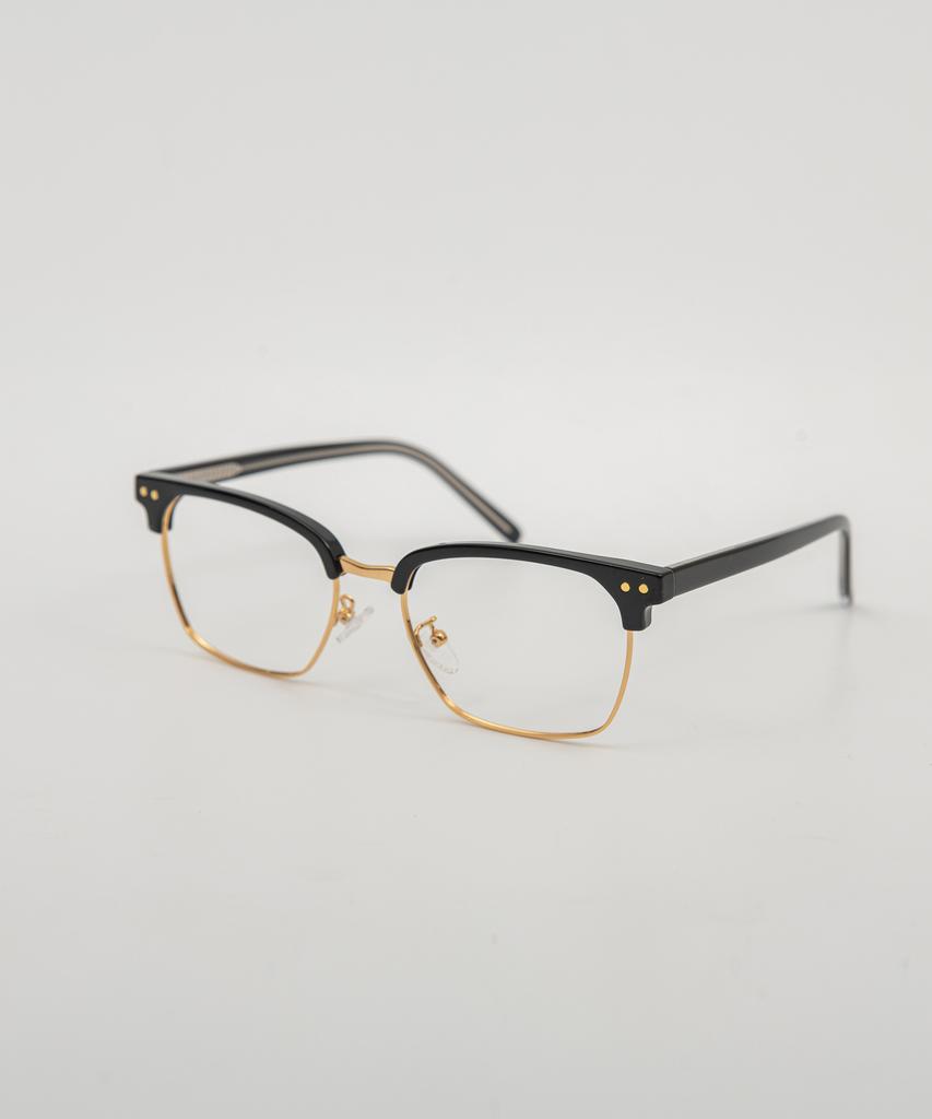 Eseubika Blake-C01 Blue Light Browline Glasses