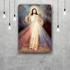 Divine Mercy Jesus Christ Religious Wall Art Print Picture Retro Tin Sign Poster Decorative Plaque Metal Plate Wall Decor