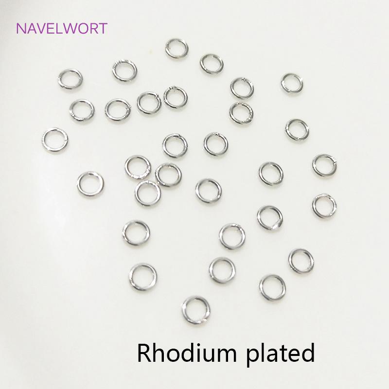 Großhandel 14K/18K Vergoldet Gelötet Geschlossene Ringverbinder Biegeringe Für DIY Schmuckherstellung Zubehör