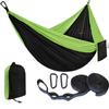 Nylon Parachute Cloth Hammock Chair 270x140cm Single Double Camping Riding Indoor Leisure Swing Outdoor