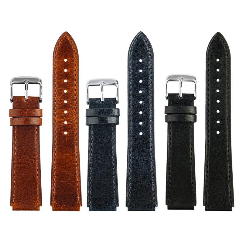 16mm Retro leather strap For G-shock Casioak GA-2100 GA-2110 GM-2100 men's Replacement vintage cowhide watch band bracelet belt