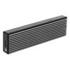 M.2 NGFF SSD Enclosure Fast Stable Data Transmission Type C Interface Portable SATA SSD Enclosure  (Not Inclube Hard