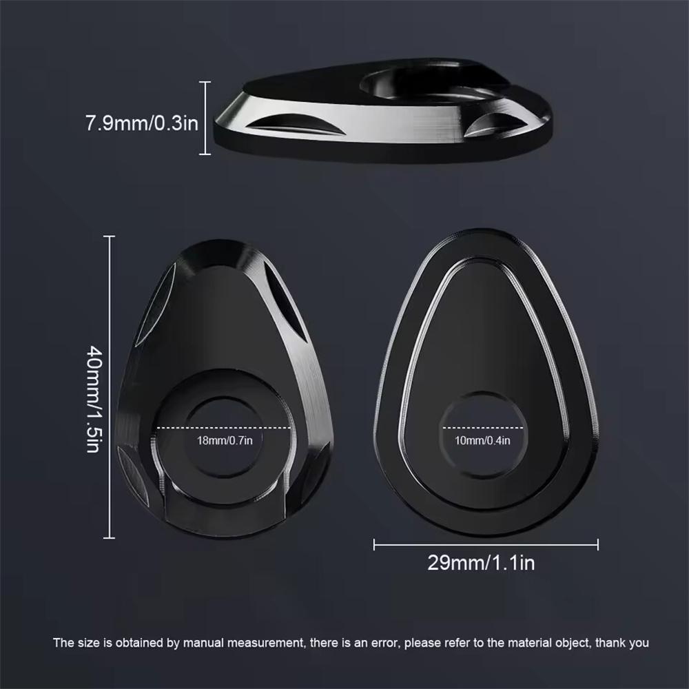 4X Turn Signal Light Adapter Plate Stalk For Yamaha R1/R3 MT07 MT09 YZF-R6-R1