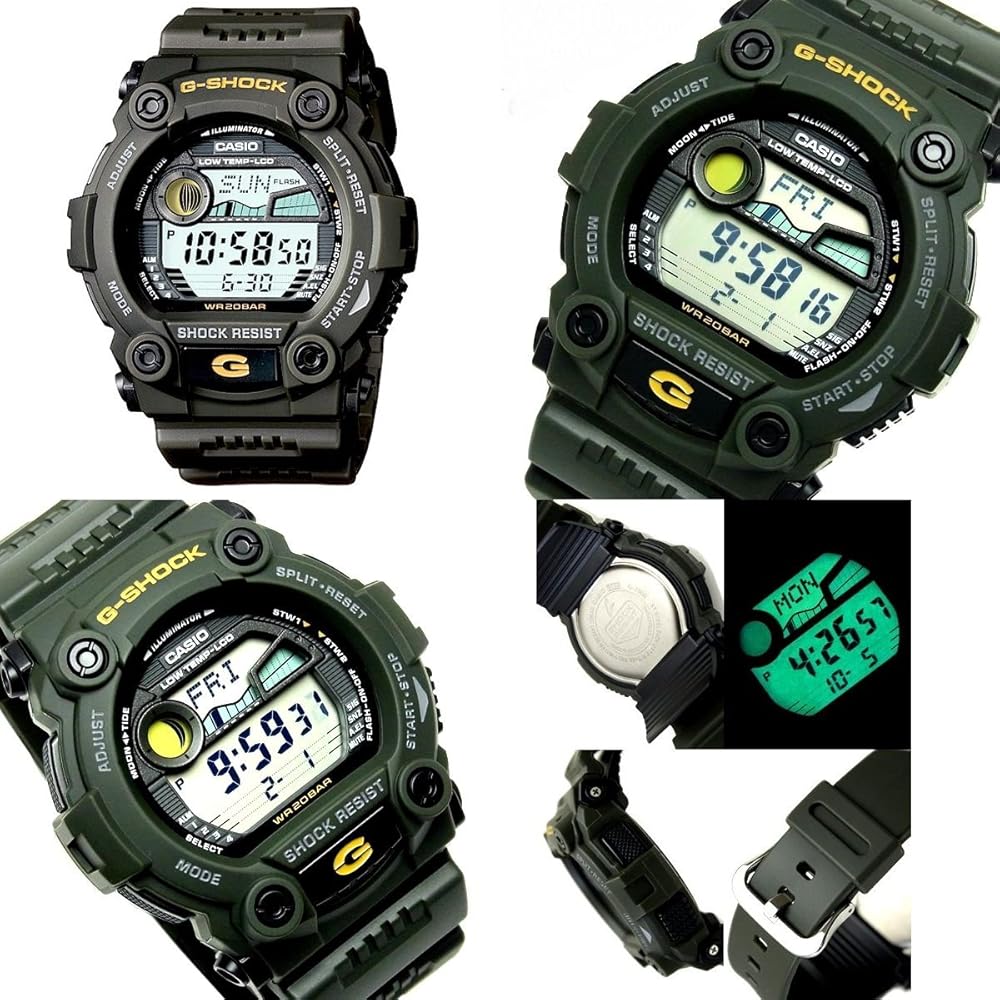 G-SHOCK G7900 Big Case -20°C Low Temperature 20 Bar Water Resistant Plastic Belt Watch