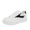 College style simple platform white shoes autumn new lace-up casual shoes student versatile board shoes women