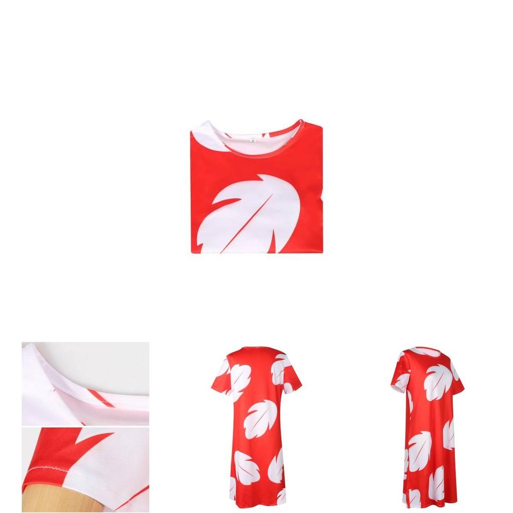 Cosplay Lilo Stitch Costumes Role Play Halloween Party Stage Gift Performance