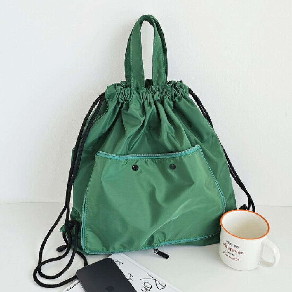 Fromheaven Nylon String Backpack