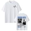 Rapper Abraham Mateo Insomnio 2026 Tour T Shirt Men Harajuku Vintage Hip Hop T-shirts Cotton Comfort Short Sleeve T-shirts