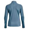 Under Armour Womens Training Series Solid Color Half-Zip Loose Breathable Quick-Dry Fitted Long Sleeve Sweatshirt Women sweatshirt Blue 1365632-002