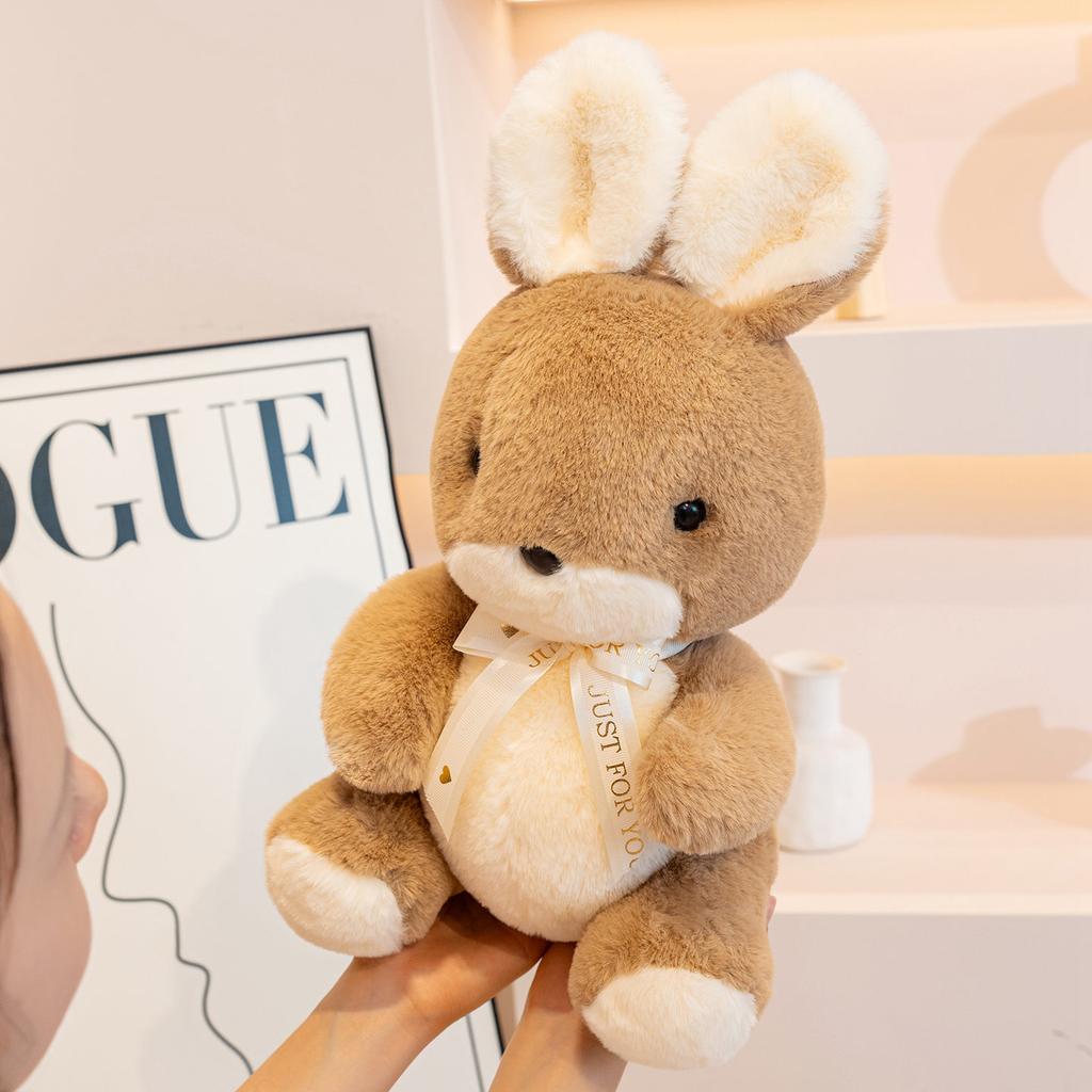 Rabbit Dog Brown Bear Plush Toys Cutes Cartoon Children Birthday Gift Dolls