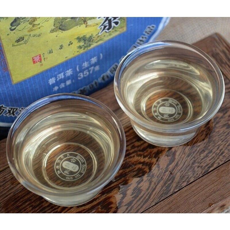 Mengku Old Tree Tea Lincang Tea District Qizi Cake Pu'er Tea Raw Puer 357g