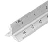Measuring Tapes & Rulers 30Cm Aluminium Metal Triangle Scale Architect Engineer Technical Ruler