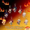 Anime Cartoon Acrylic Keychain Demon Slayer Nezuko Tanjiro Pendant Keychain Accessories Present Designed for Fans Cosplay Collection