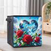 Flowers and Crystals 5D Diamond Painting Storage Basket Full Round Drill Mosaic Diamond Embroidery Cross Stitch Kits Home Decor Home Decor