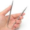 3PCS Stainless Steel Weaving Knitting Needle with Wire 2mm/2.5mm/3.5mm/4mm/4.5mm//5mm for Beginner Knitting Project