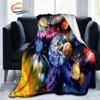 Space Universe and Many Planets In Galaxy Series Fashion Flannel Blanket solar system Wallpaper blanket Sofa bed warm