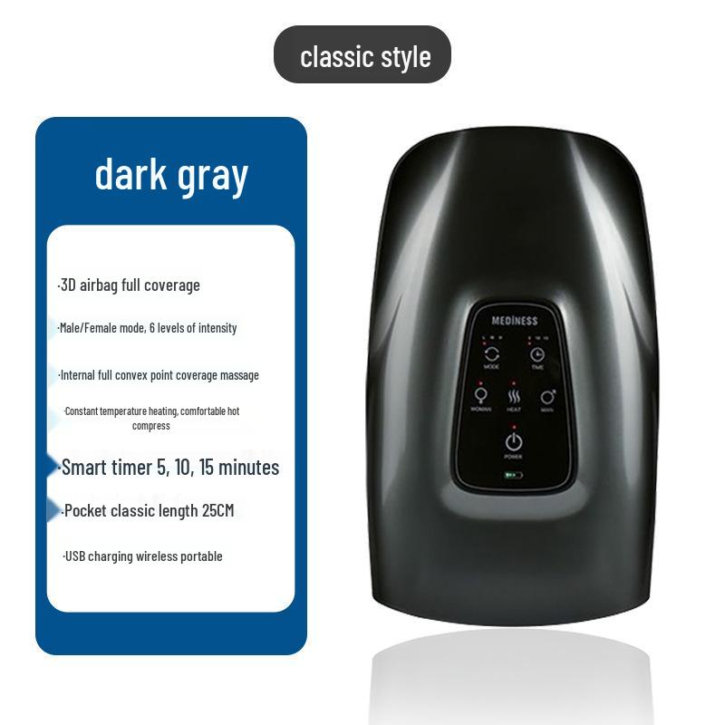 

Беспроводной многофункциональный массажер для рук и пальцев с воздушной компрессией и горячим компрессом