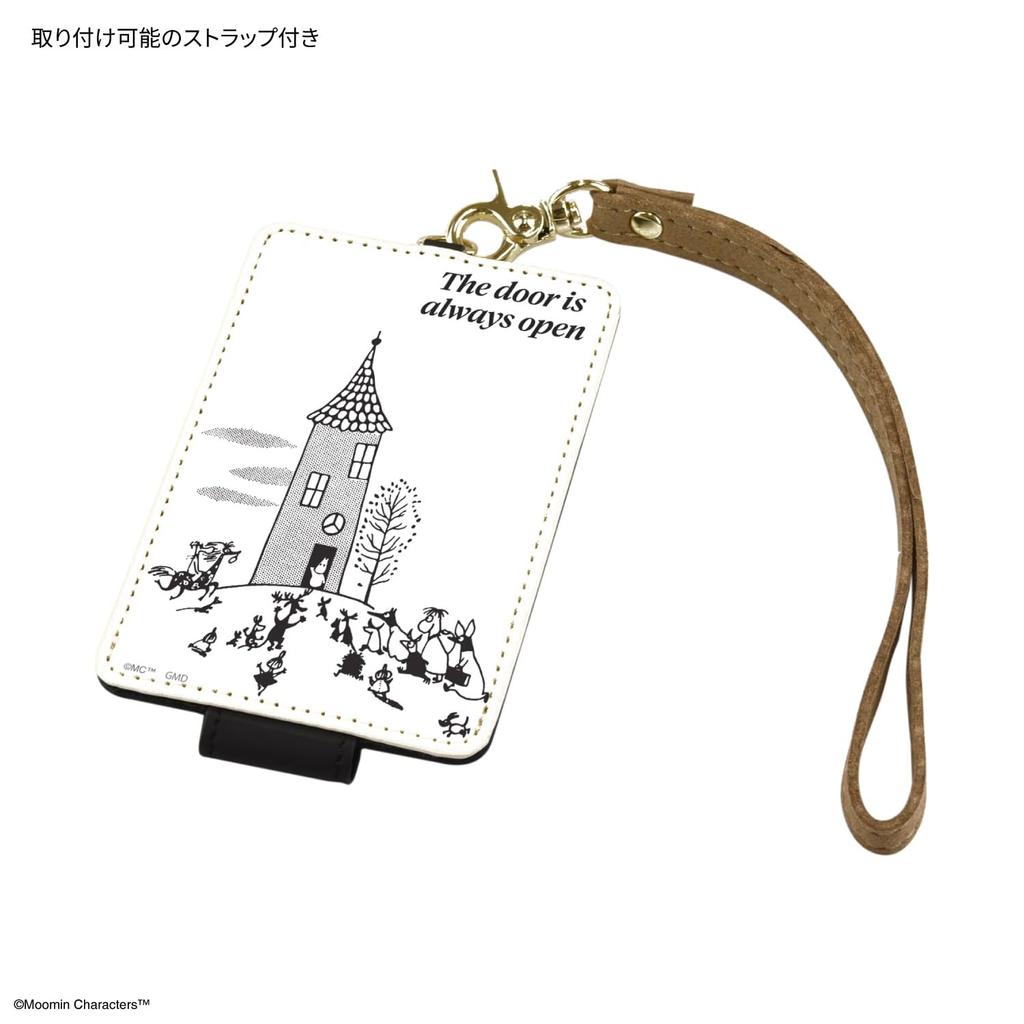 Gourmandies Moomin 80th Anniversary IC Card Case Moomin House MMN-238A