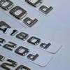 YTW1  3D Letter Car Sticker Modified Tail Trunk Emblem Badge for Mercedes Benz G Class G55 G63 G65 G200 G230 G300 G350 G400 G500 G550