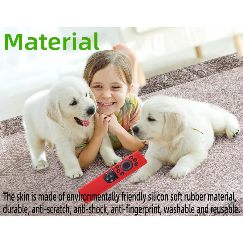 Smart TV Fernbedienung Fall Silikon Anti-Rutsch-Abdeckung kompatibel für 2022 Samsung Tm2280ecobn59