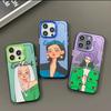 Cool and Handsome Girl Is Suitable for Apple 11Promax Mobile Phone Case 11 Large Hole 11 Anti-drop 11PRO Symphony Women's Trendy Brand