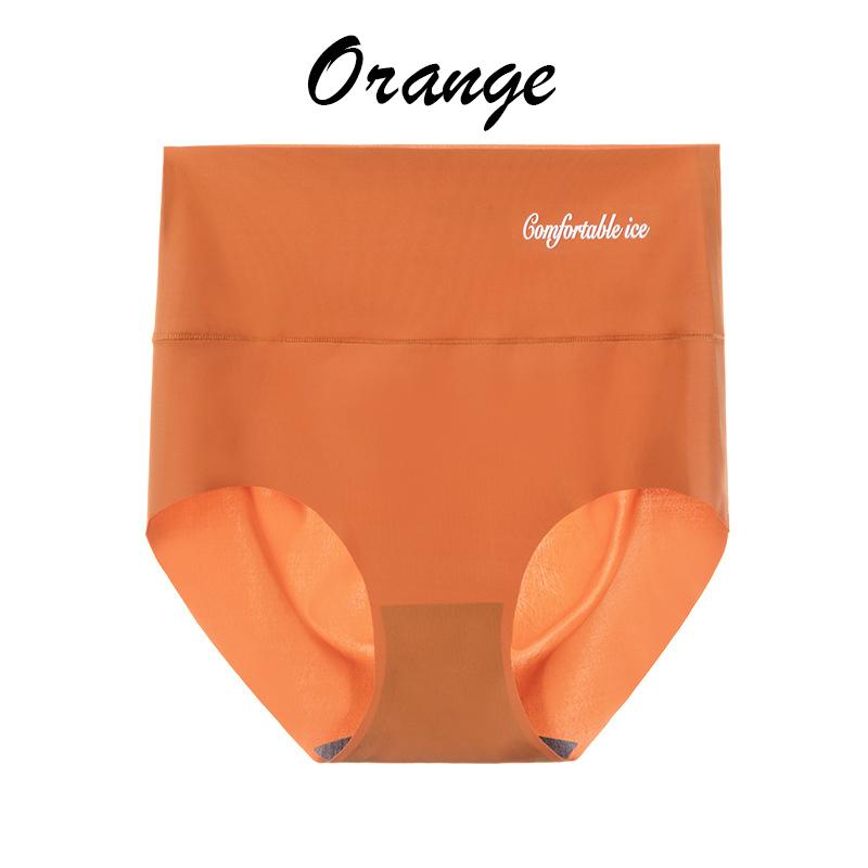 1 pezzo Shapewear Mutandine da donna Controllo della pancia Intimo Senza cuciture Seta del ghiaccio Vita alta Dimagrante sexy