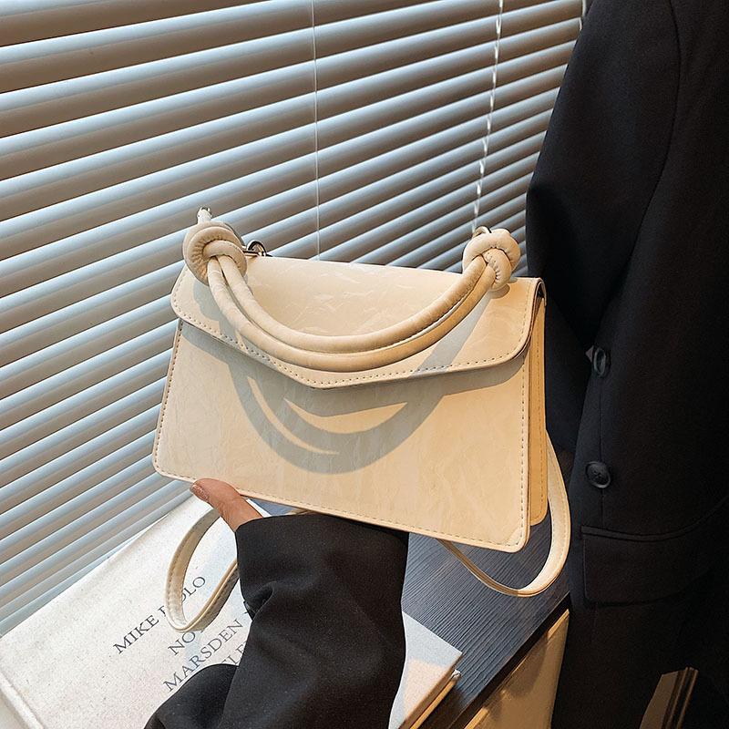 Handheld Small Square Bag for Women, New Fashionable Shoulder Bag, Adjustable Shoulder Strap, Versatile Crossbody Bags